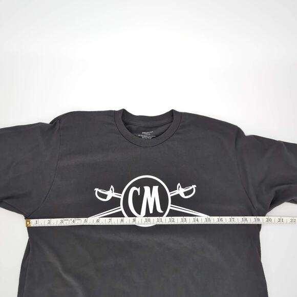 Captain Morgan Unisex Black with White Logo Tangerine Cotton T-Shirt - Size M - Picture 9 of 10